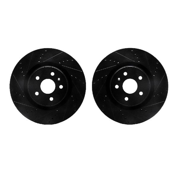 2010-2015 Chevrolet Camaro Disc Brake Rotor Set - Front (Dynamic Friction)