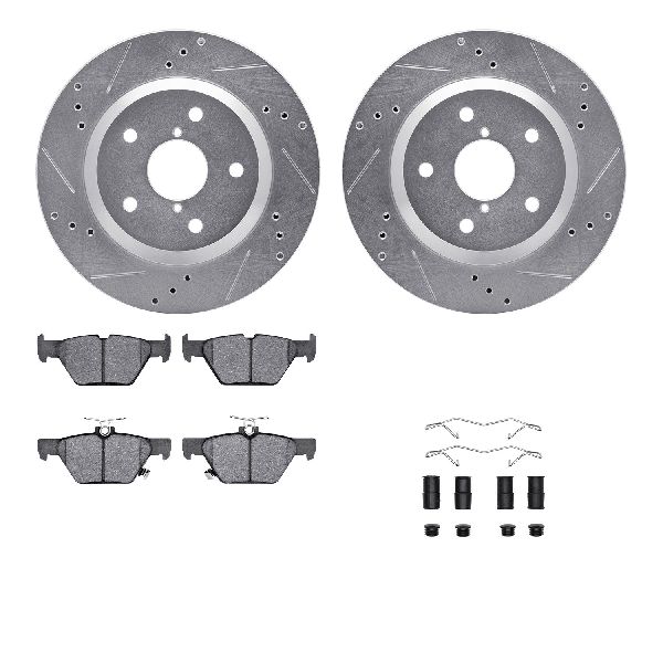 2024 Subaru Impreza Disc Brake Kit - Rear (Dynamic Friction)