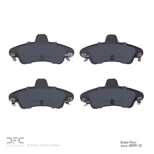 1995-2000 Ford Contour Disc Brake Pad Set - Rear (Dynamic Friction)