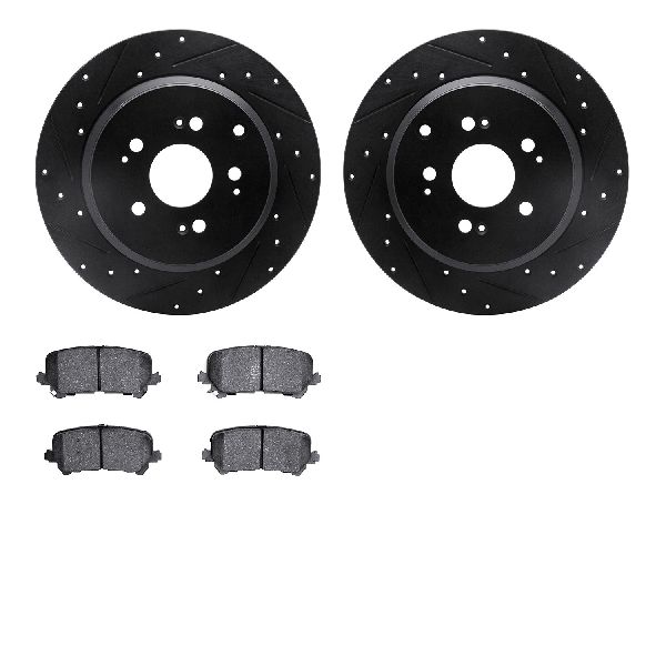 2009-2015 Honda Pilot Disc Brake Kit - Rear (Dynamic Friction)