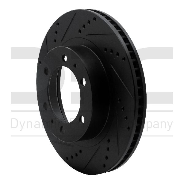 2007-2014 Toyota FJ Cruiser Disc Brake Rotor - Front Left (Dynamic Friction)