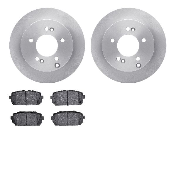 2007-2012 Kia Rondo Disc Brake Kit - Rear (Dynamic Friction)