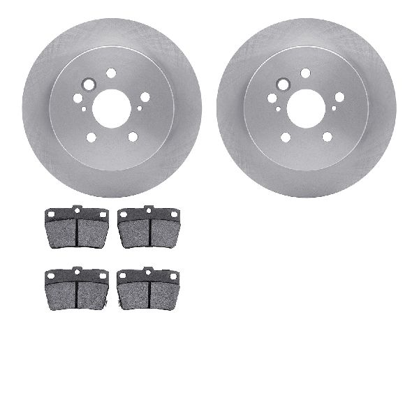 2004-2005 Toyota RAV4 Disc Brake Kit - Rear (Dynamic Friction)