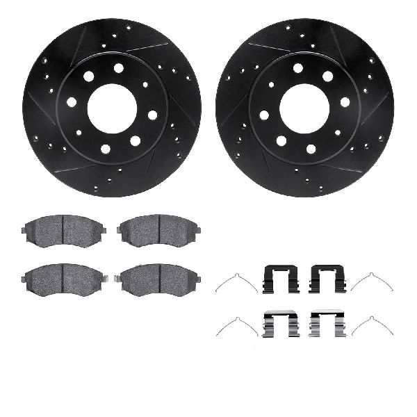 1998-2001 Hyundai Elantra Disc Brake Kit - Front (Dynamic Friction)