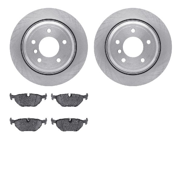 2001-2003 BMW 530i Disc Brake Kit - Rear (Dynamic Friction)