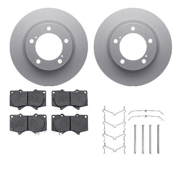 2010-2023 Lexus GX460 Disc Brake Kit - Front (Dynamic Friction)