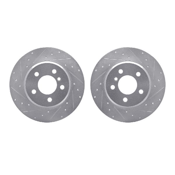 2000-2006 BMW X5 Disc Brake Rotor Set - Rear (Dynamic Friction)