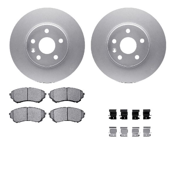2014 Cadillac CTS Disc Brake Kit - Front (Dynamic Friction)