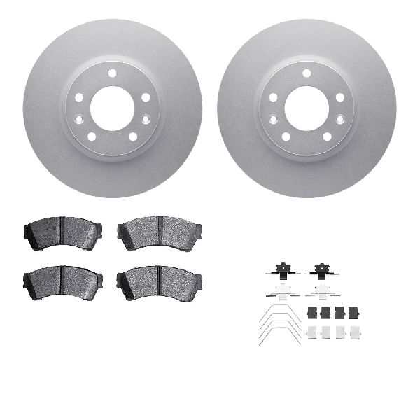 2007-2012 Lincoln MKZ Disc Brake Kit - Front (Dynamic Friction)