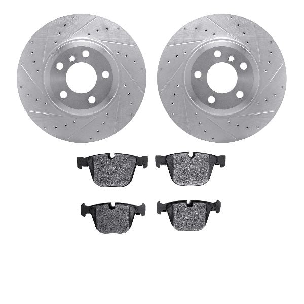 2007-2018 BMW X5 Disc Brake Kit - Rear (Dynamic Friction)