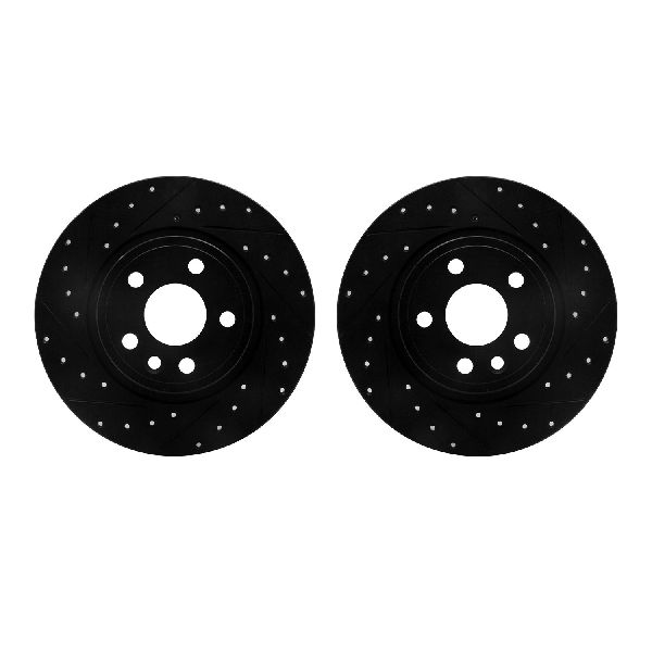 2018-2020 Jaguar E-Pace Disc Brake Rotor Set - Rear (Dynamic Friction)