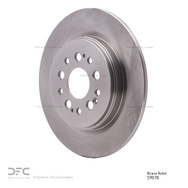 2017-2021 Honda Clarity Disc Brake Rotor - Rear (Dynamic Friction)