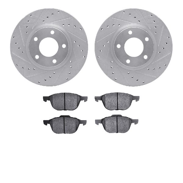 2004-2013 Mazda 3 Disc Brake Kit - Front (Dynamic Friction)