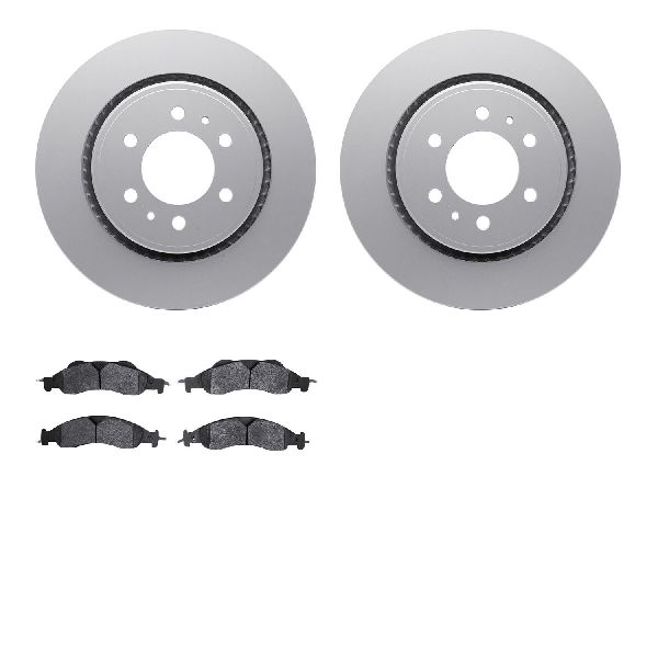2007-2009 Lincoln Navigator Disc Brake Kit - Front (Dynamic Friction)