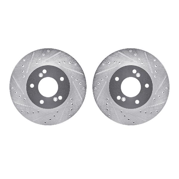 1995-1998 Honda Odyssey Disc Brake Rotor Set - Front (Dynamic Friction)