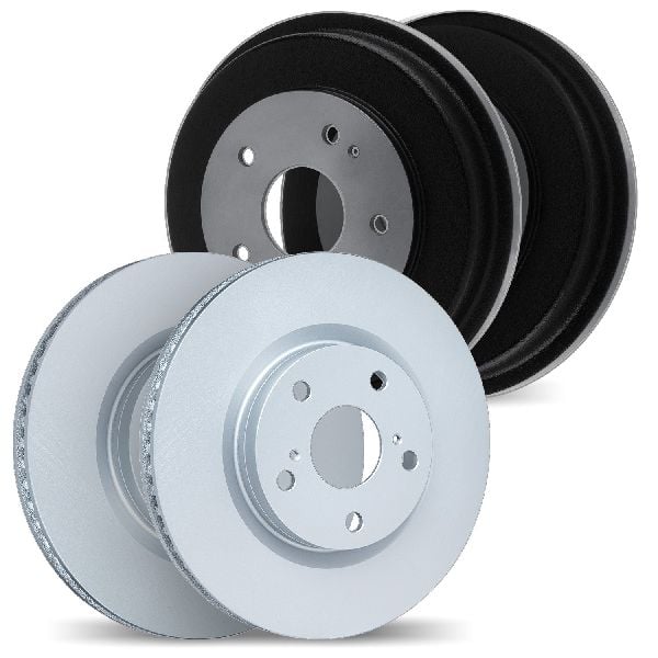 2005 Mazda B3000 Disc Brake Kit - Front and Rear (Dynamic Friction)
