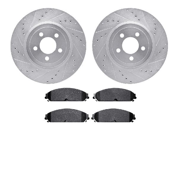 2005-2008 Dodge Magnum Disc Brake Kit - Front (Dynamic Friction)