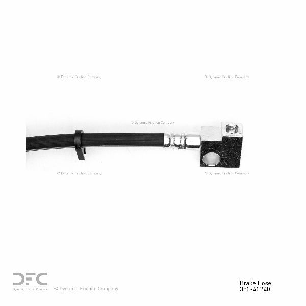 1987-1996 Dodge Dakota Brake Hydraulic Hose - Rear (Dynamic Friction)