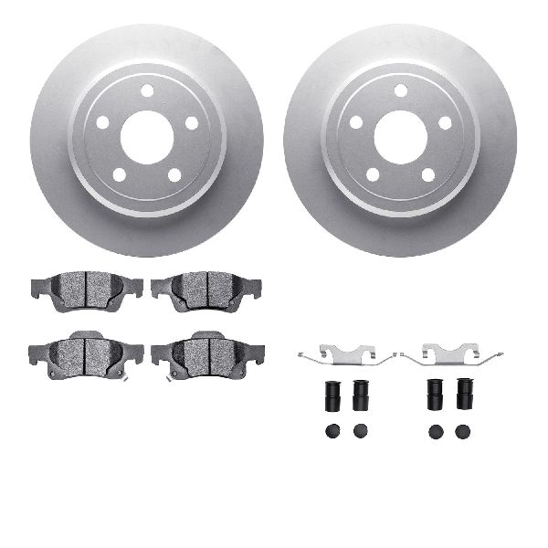 2011-2020 Dodge Durango Disc Brake Kit - Rear (Dynamic Friction)