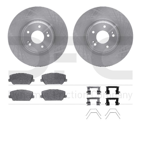 2019-2022 Hyundai Veloster N Disc Brake Kit - Front (Dynamic Friction)