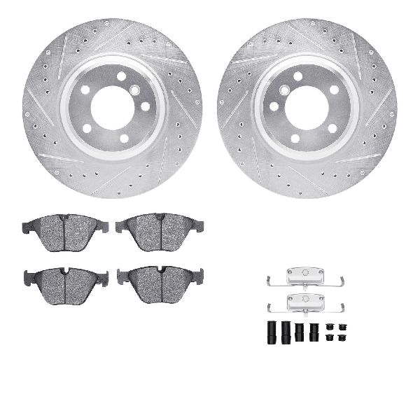 2013-2015 BMW X1 Disc Brake Kit - Front (Dynamic Friction)