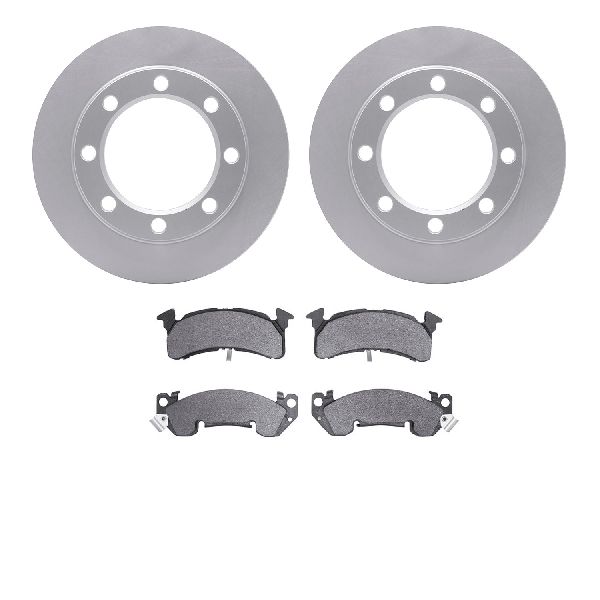 1989-1991 GMC V2500 Suburban Disc Brake Kit - Front (Dynamic Friction)