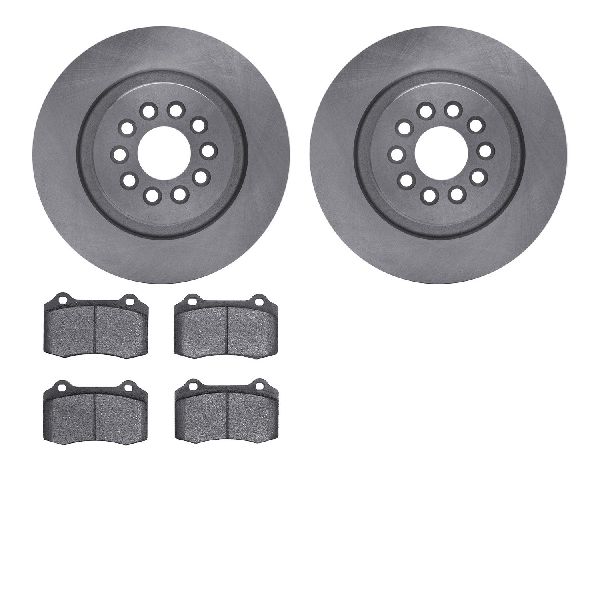 2003-2005 Jaguar S-Type Disc Brake Kit - Rear (Dynamic Friction)