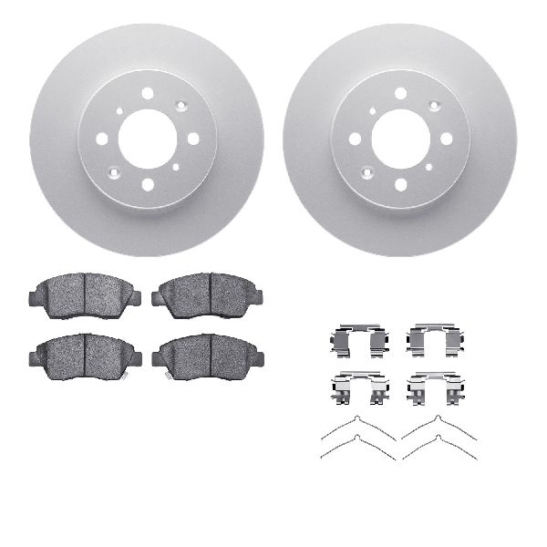 2007-2008 Honda Fit Disc Brake Kit - Front (Dynamic Friction)