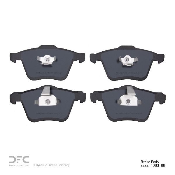 2003-2009 Volvo XC90 Disc Brake Pad Set - Front (Dynamic Friction)