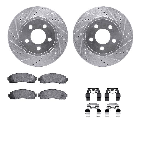 2003-2005 Ford Explorer Sport Trac Disc Brake Kit - Front (Dynamic Friction)