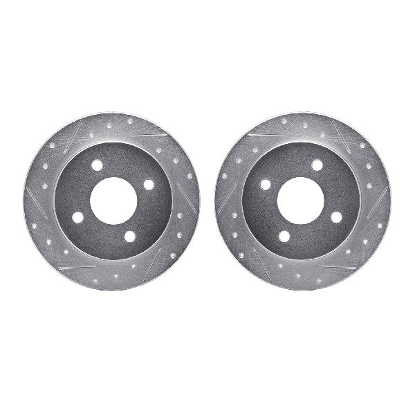2014-2019 Ford Fiesta Disc Brake Rotor Set - Rear (Dynamic Friction)