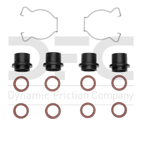 1984-1988 Pontiac 6000 Disc Brake Hardware Kit - Rear (Dynamic Friction)