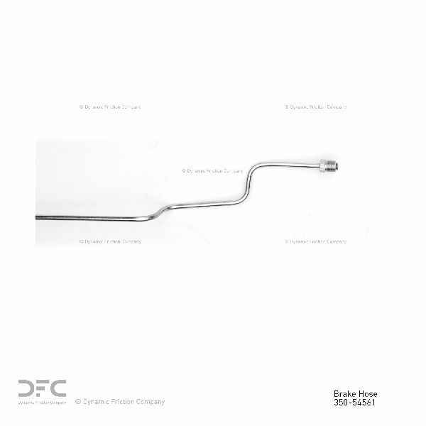 2002-2003 Ford F-150 Brake Hydraulic Hose - Rear Left Lower (Dynamic Friction)