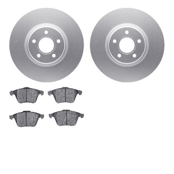 2004-2011 Volvo S40 Disc Brake Kit - Front (Dynamic Friction)