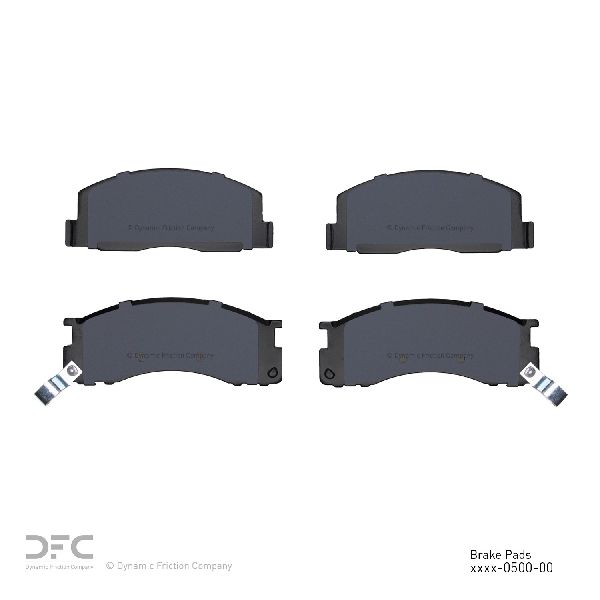 1991-1996 Toyota Previa Disc Brake Pad Set - Front (Dynamic Friction)