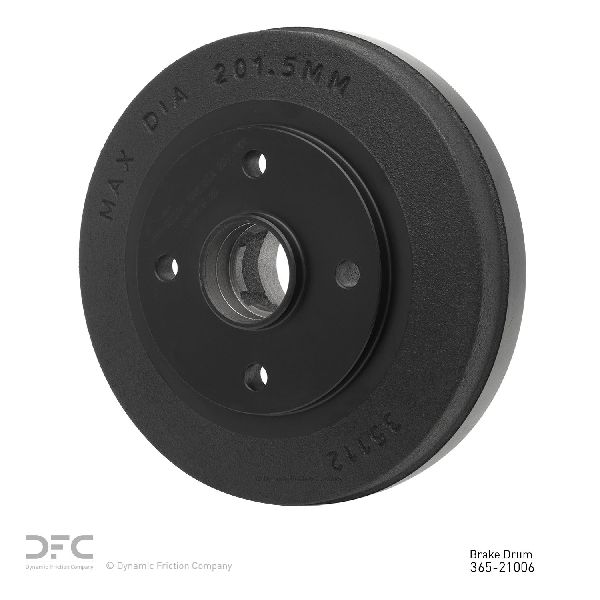 2003-2005 Kia Rio Brake Drum - Rear (Dynamic Friction)