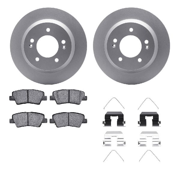 2021-2022 Kia Soul Disc Brake Kit - Rear (Dynamic Friction)