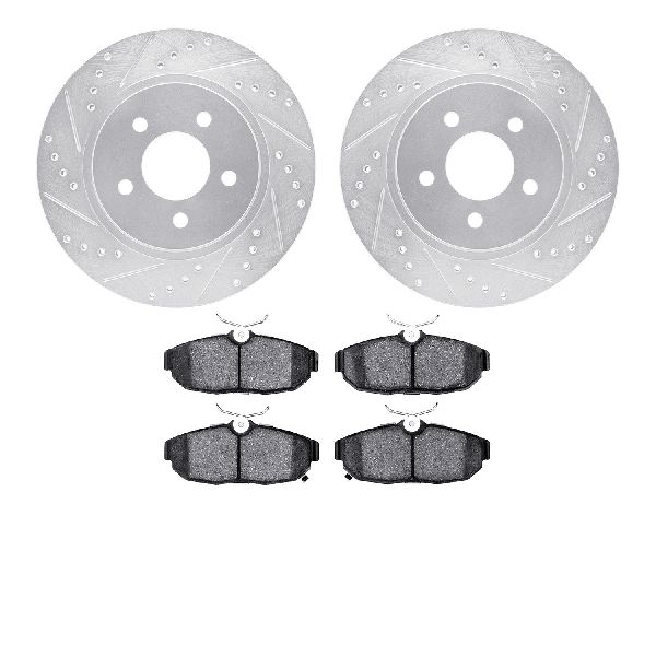 2012-2014 Ford Mustang Disc Brake Kit - Rear (Dynamic Friction)