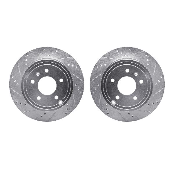 2007-2009 Chevrolet Equinox Disc Brake Rotor Set - Rear (Dynamic Friction)