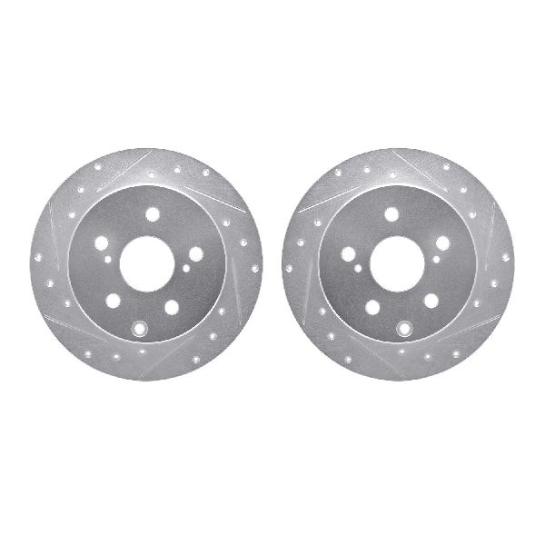 2010-2012 Lexus HS250h Disc Brake Rotor Set - Rear (Dynamic Friction)