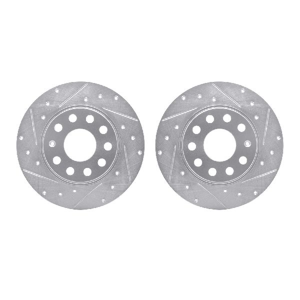 2012-2013 Volkswagen Beetle Disc Brake Rotor Set - Rear (Dynamic Friction)