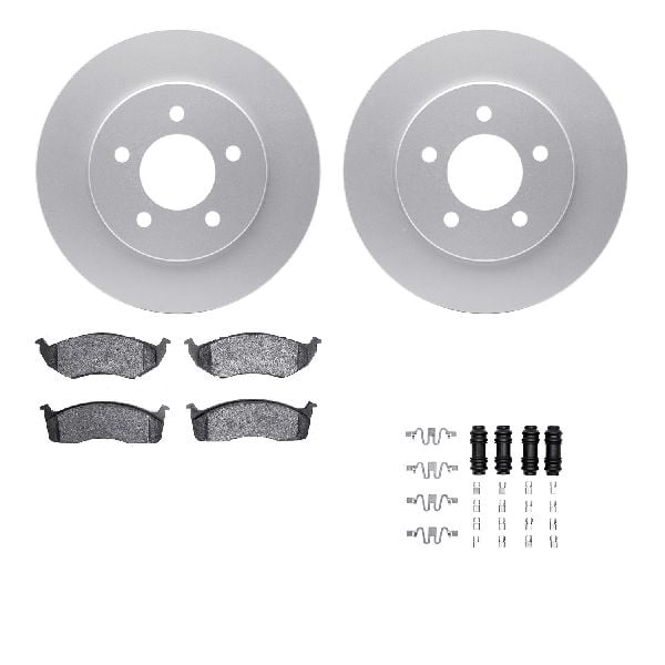 2000 Chrysler Voyager Disc Brake Kit - Front (Dynamic Friction)