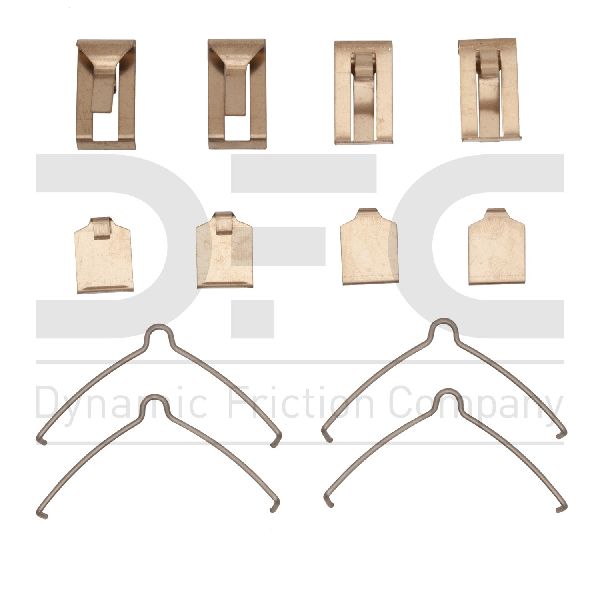 1982-1984 Mazda B2200 Disc Brake Hardware Kit - Front (Dynamic Friction)