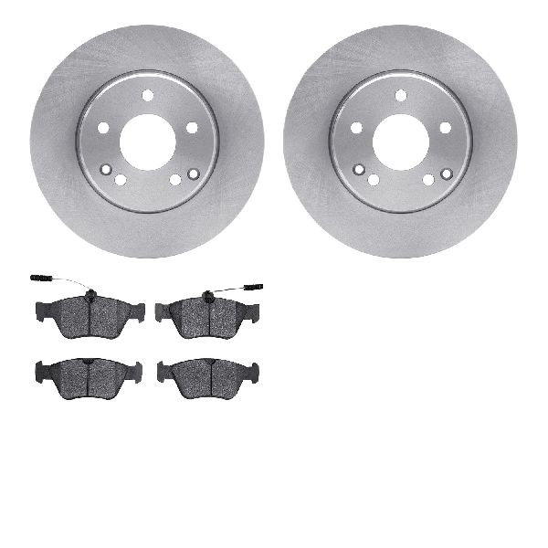 1996-2000 Mercedes-Benz C280 Disc Brake Kit - Front (Dynamic Friction)
