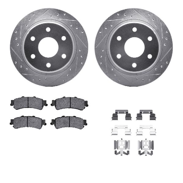 2003-2005 Chevrolet Astro Disc Brake Kit - Rear (Dynamic Friction)