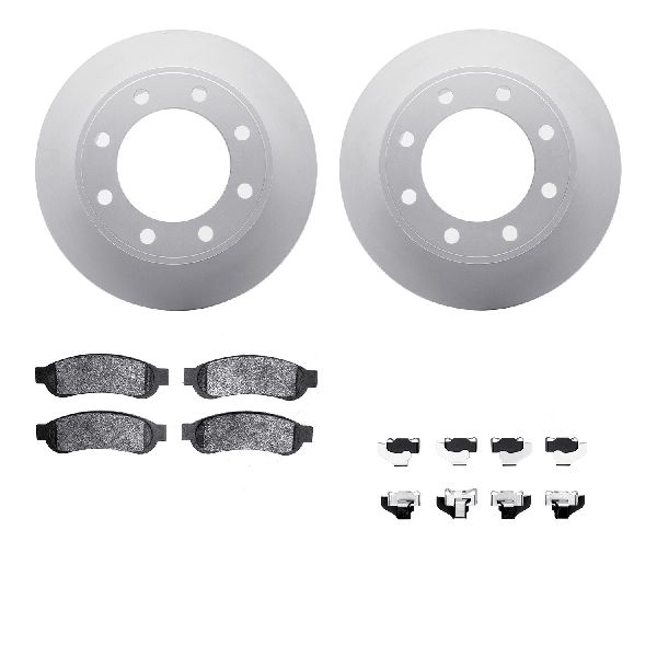 2010-2012 Ford F-350 Super Duty Disc Brake Kit - Rear (Dynamic Friction)