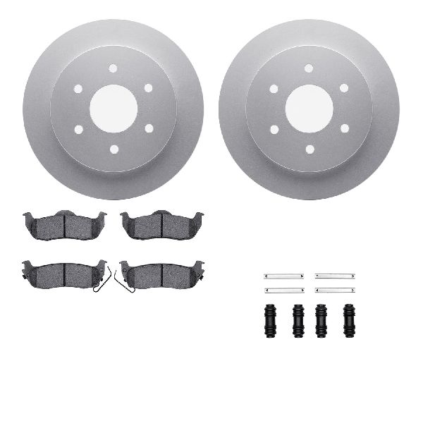 2004-2010 INFINITI QX56 Disc Brake Kit - Rear (Dynamic Friction)