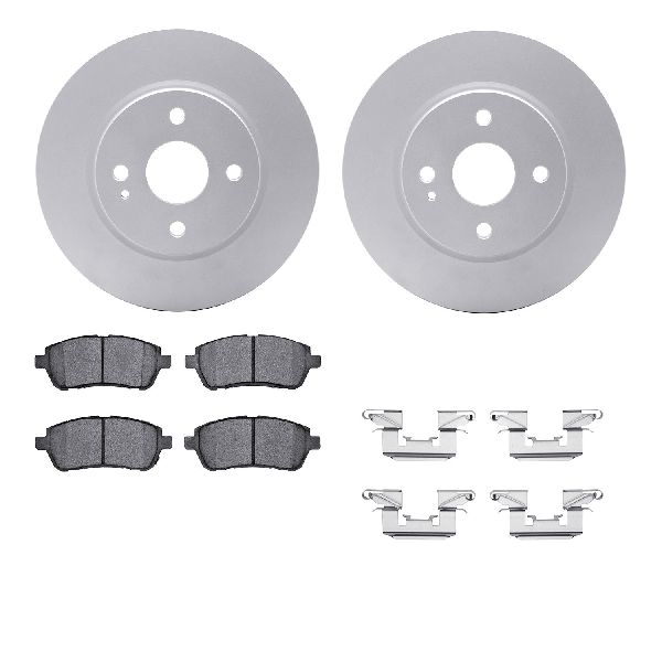 2011-2015 Mazda 2 Disc Brake Kit - Front (Dynamic Friction)