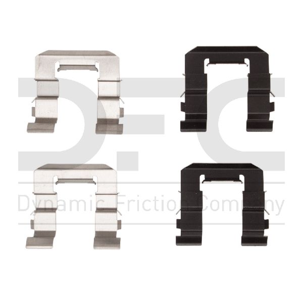 1989-1996 Nissan 240SX Disc Brake Hardware Kit - Front (Dynamic Friction)