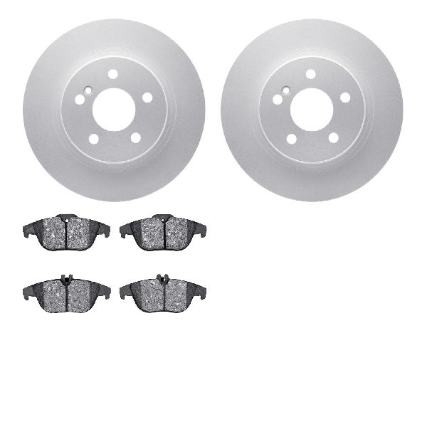 2008-2012 Mercedes-Benz C300 Disc Brake Kit - Rear (Dynamic Friction)